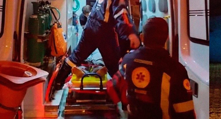 Mulher sofre grave agressão com pedrada na cabeça e é socorrida pelo SAMU - News Rondônia