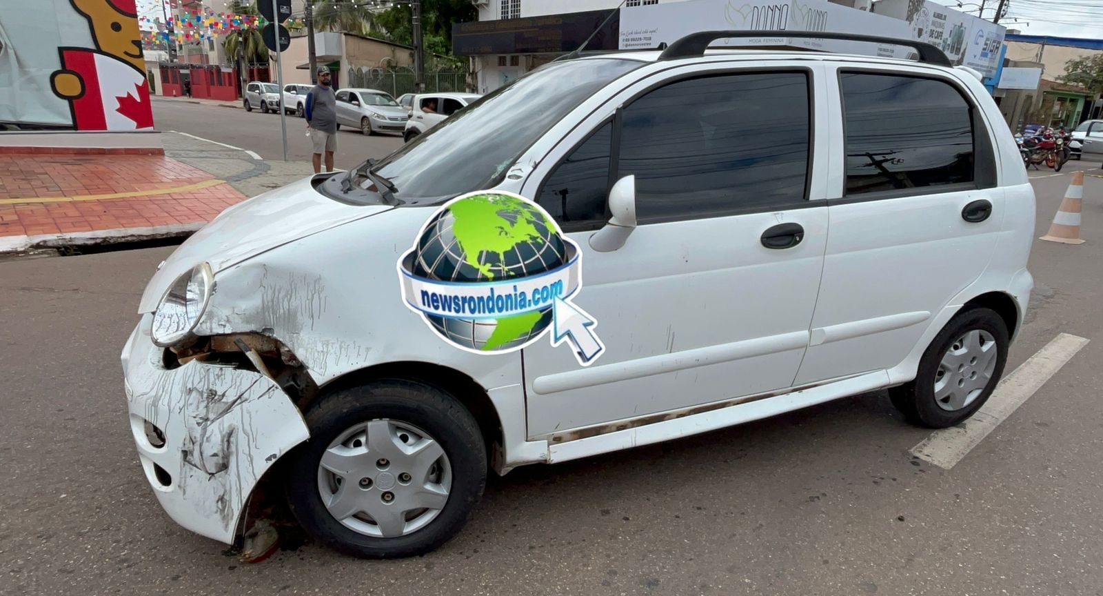 Grave acidente deixa piloto de MT07 ferido na Calama