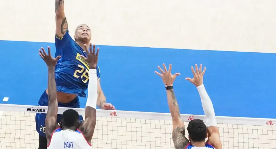 Brasil perde para Cuba no Tie-Break da VNL 2025 no Rio de Janeiro