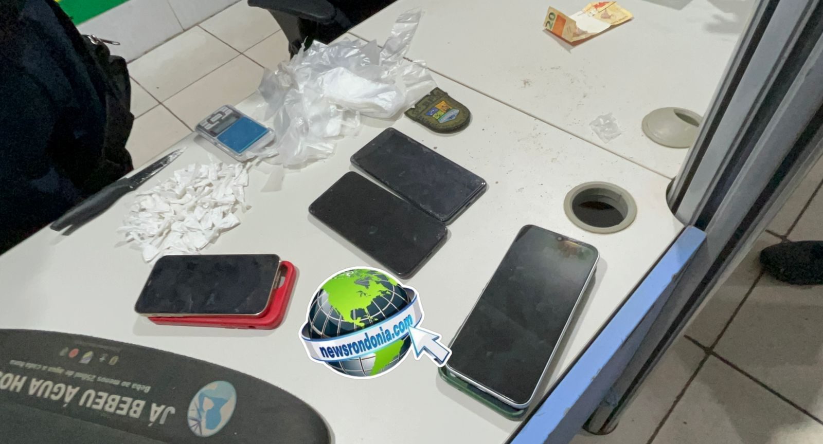 PM apreende drogas e prende bando após furto em galpão na capital