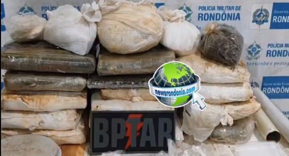 BPTAR apreende mais de 15kg de drogas enterrada após fuga de traficante
