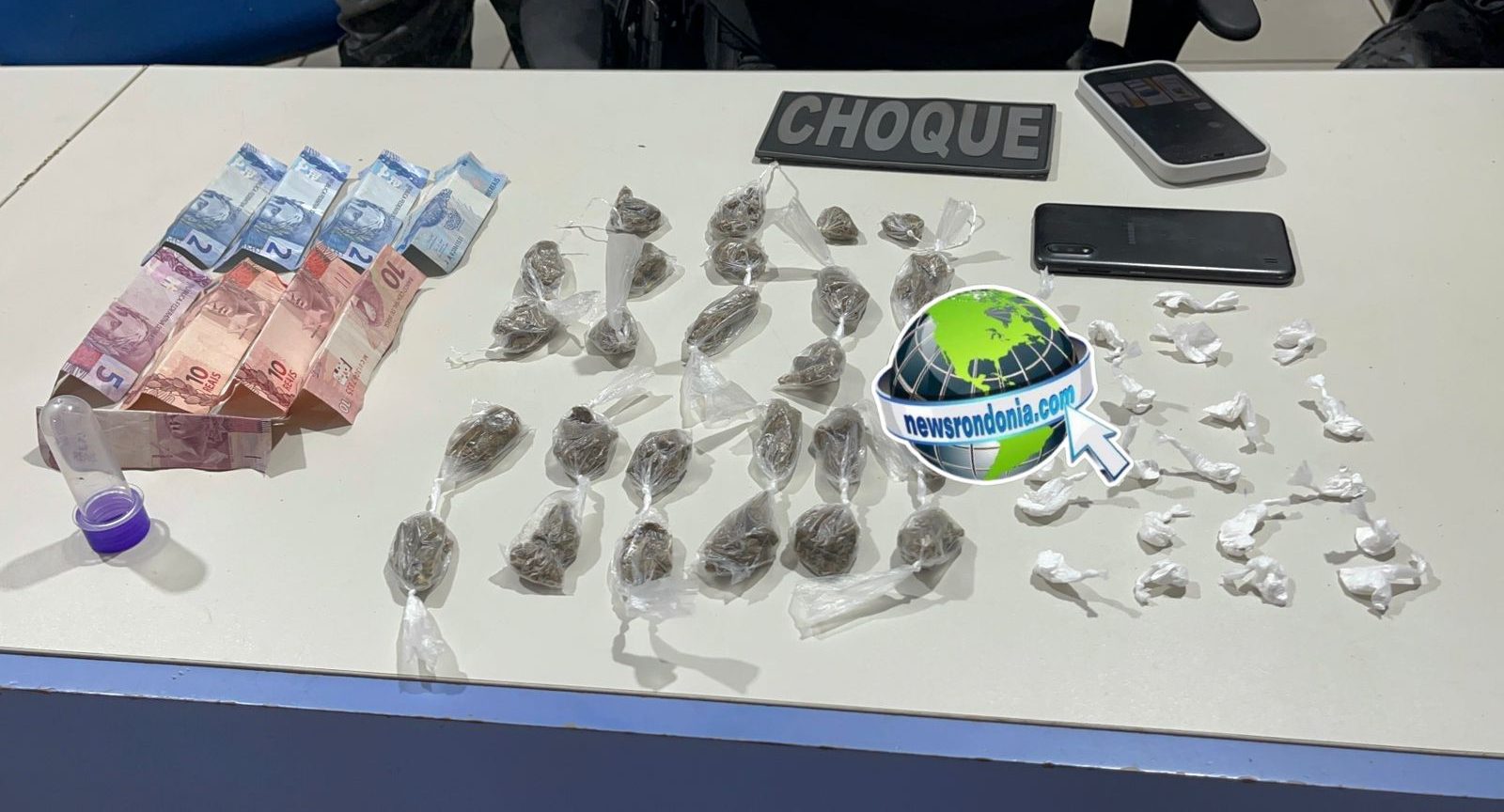 BPChoque prende jovem que trabalhava fazendo “diárias” para traficante no Orgulho