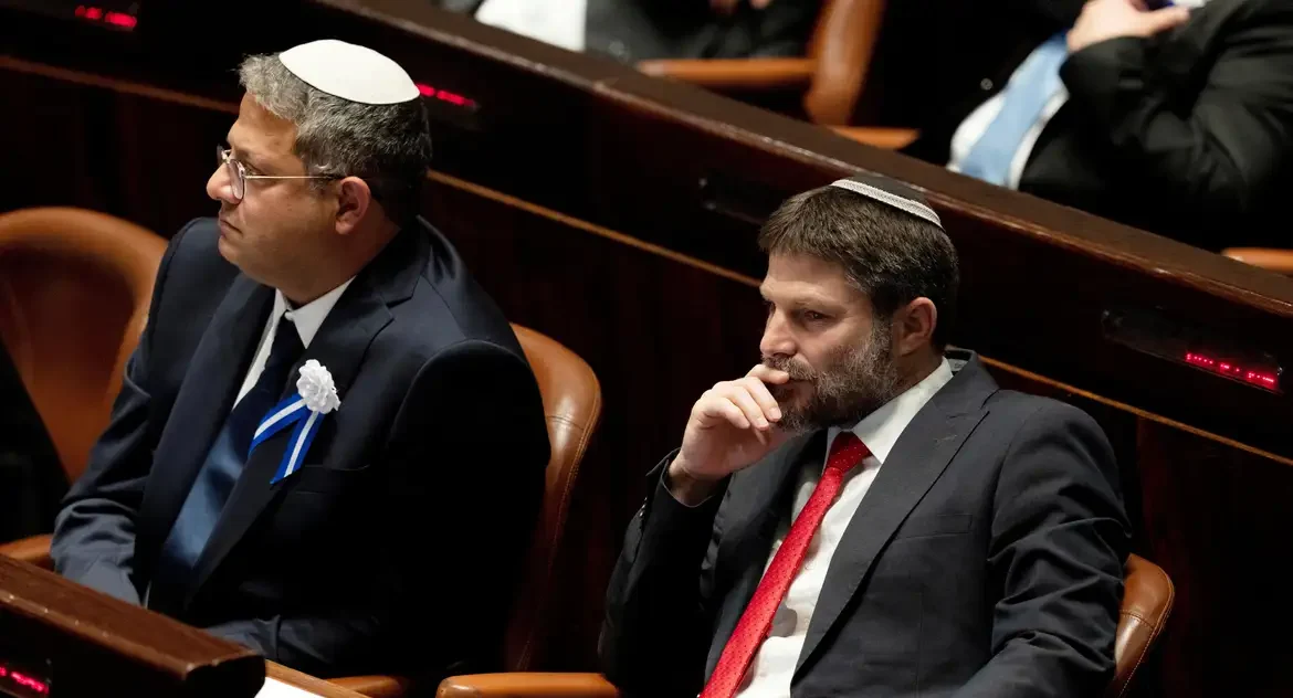 Reino Unido e aliados impõem sanções a ministros israelenses por comentários sobre Gaza e violência na Cisjordânia