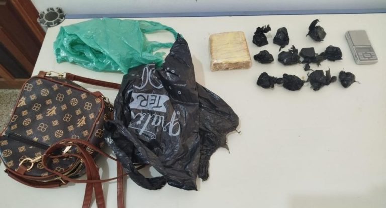 Polícia desarticula ponto de tráfico e prende dupla com mais de meio quilo de crack