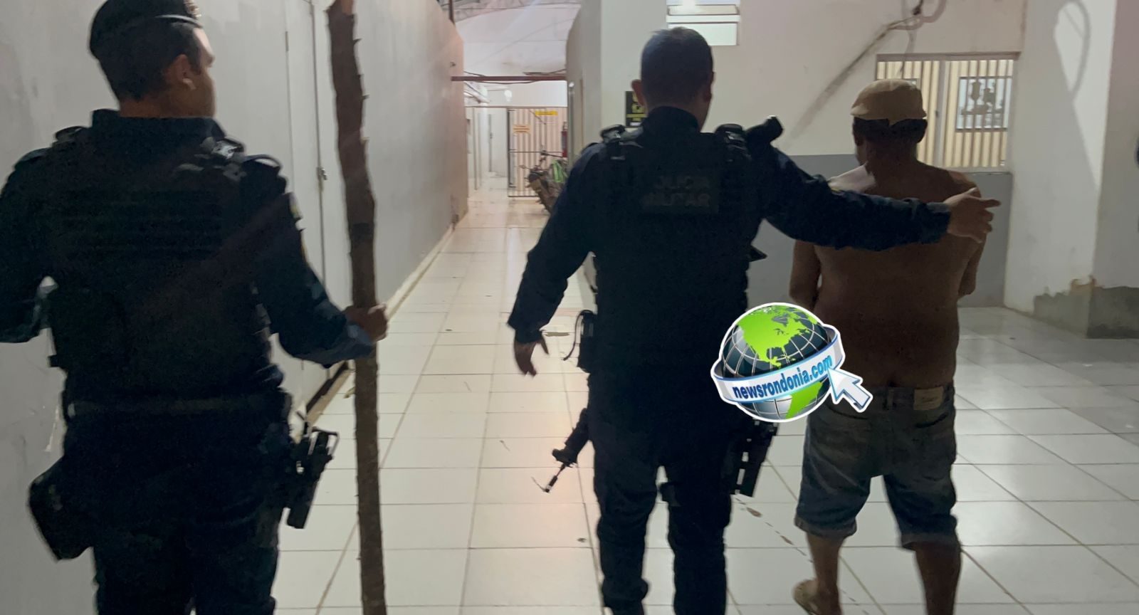 Vulgo “Bidico” é preso depois de tentar matar homem a pauladas por causa de R$50 reais
