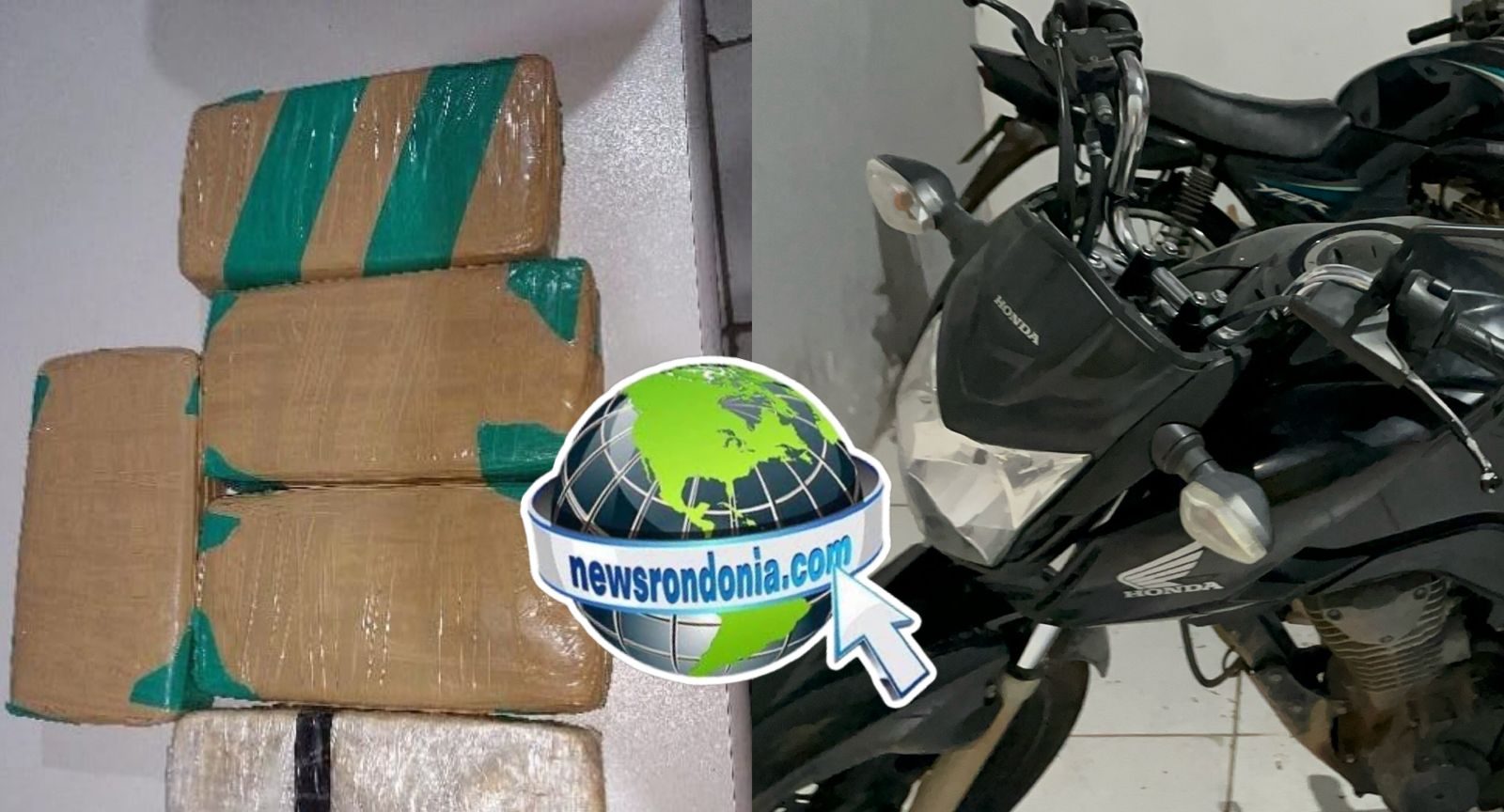 Motociclista é preso com 5kg de cocaína em caixa de papelão na zona leste