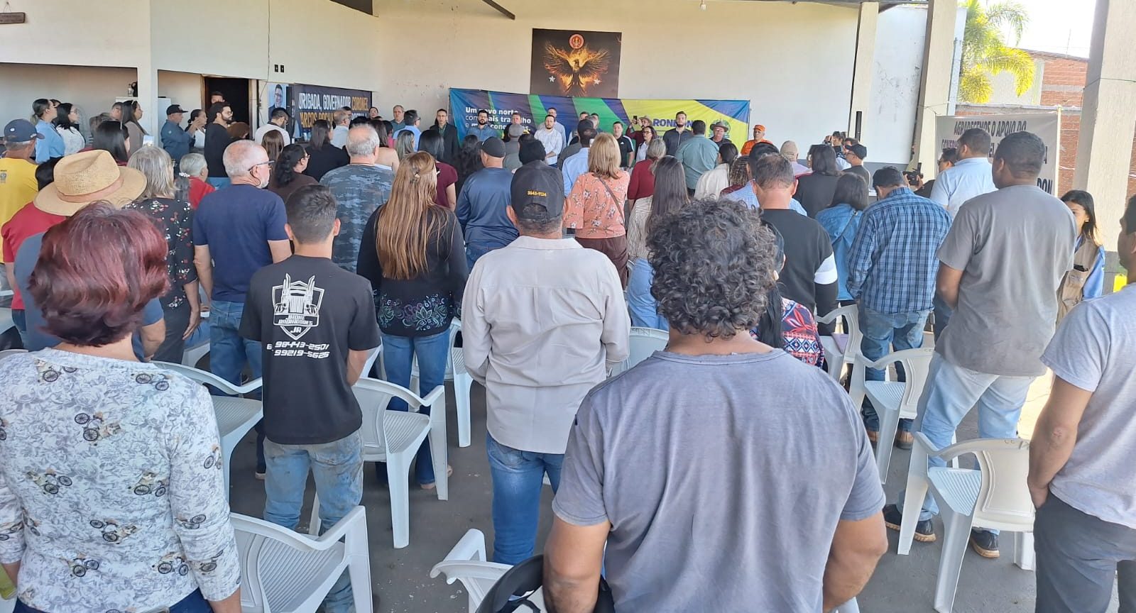 Governador Marcos Rocha assina Ordem de Serviço para nova etapa da regularização fundiária rural em Vilhena