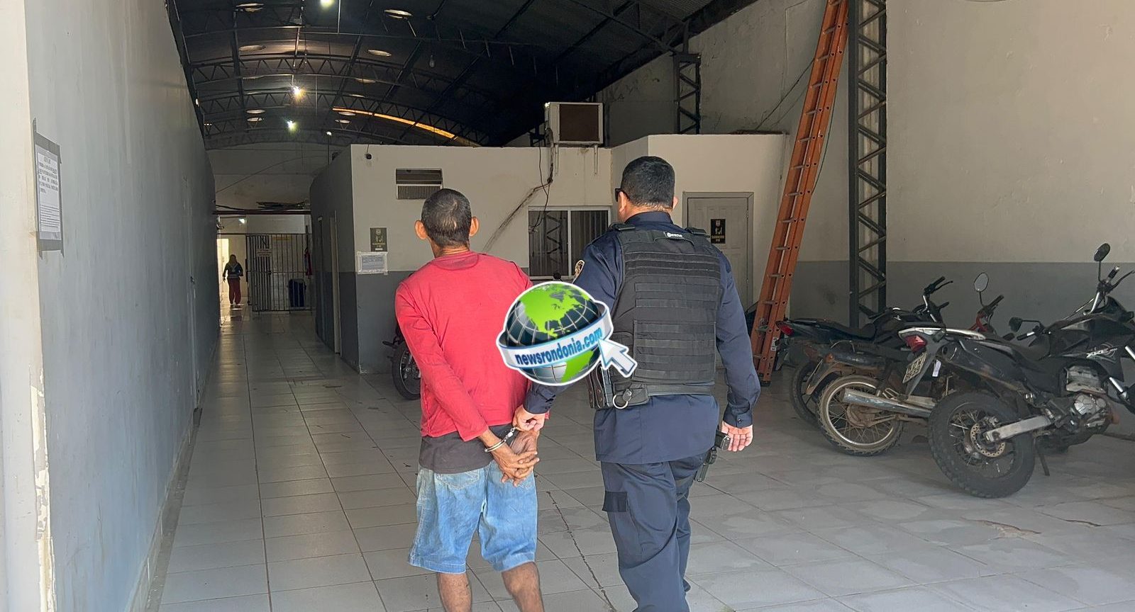 Equipe do sgt Machado prende acusado de matar a esposa em Porto Velho