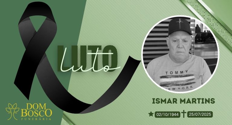 Nota de falecimento de Ismar Martins, aos 80 anos - News Rondônia