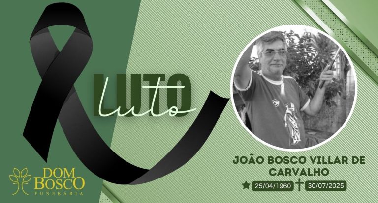 Nota de Falecimento – João Bosco Villar de Carvalho - News Rondônia