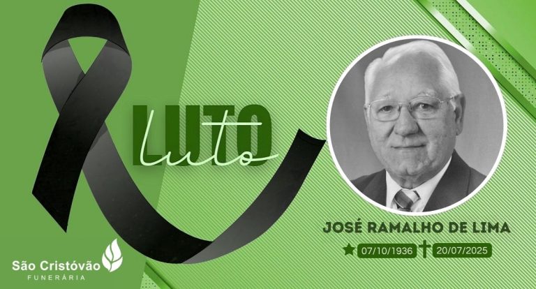 Nota de pesar – Falecimento de José Ramalho de Lima em Porto Velho aos 88 anos - News Rondônia
