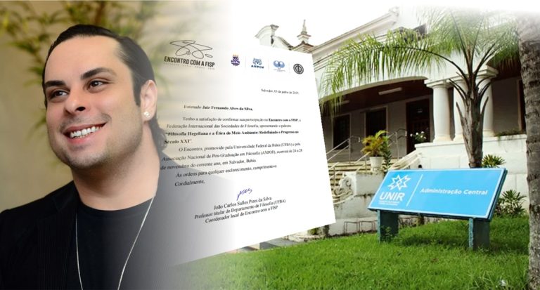 Filosofia hegeliana leva pesquisador de Ji-Paraná ao maior evento internacional de filosofia em Salvador - News Rondônia