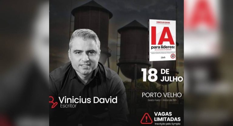 Agenda News: Porto Velho recebe Vinicius David no evento Networking Business sobre liderança e inteligência artificial