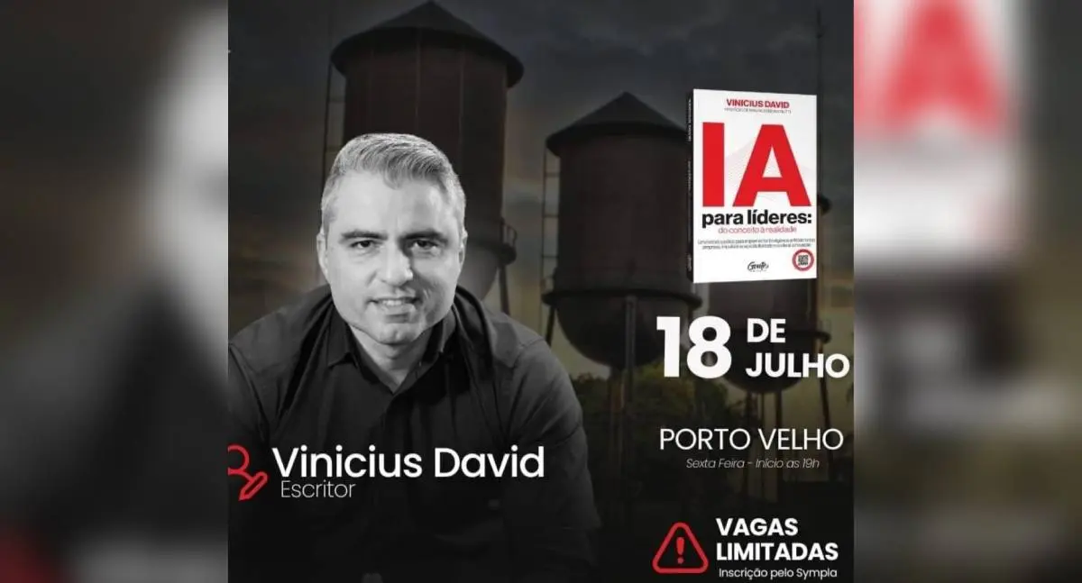 Agenda News: Porto Velho recebe Vinicius David no evento Networking Business sobre liderança e inteligência artificial
