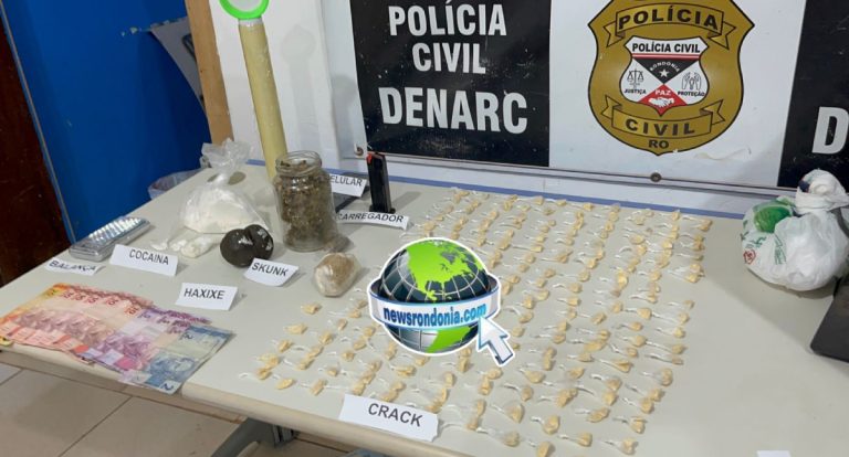 Denarc prende vulgo “JT” com mais de 200 porções de drogas em residência - News Rondônia