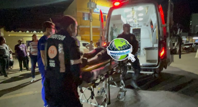 Motociclista fica ferido após batida na traseira de Fiat Toro no centro - News Rondônia