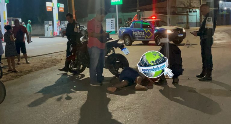 Batida entre moto e bike deixa homem com fratura na zona Leste - News Rondônia