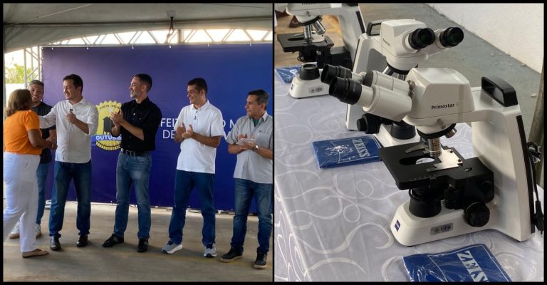 Prefeitura de Porto Velho entrega 34 microscópios e reforça serviços do Laboratório Municipal - News Rondônia