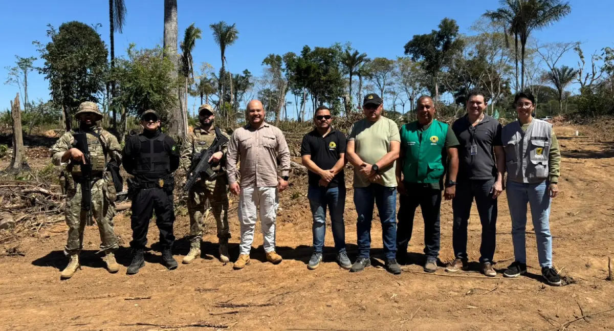 Ação integrada combate ocupação irregular em área de preservação permanente em Porto Velho