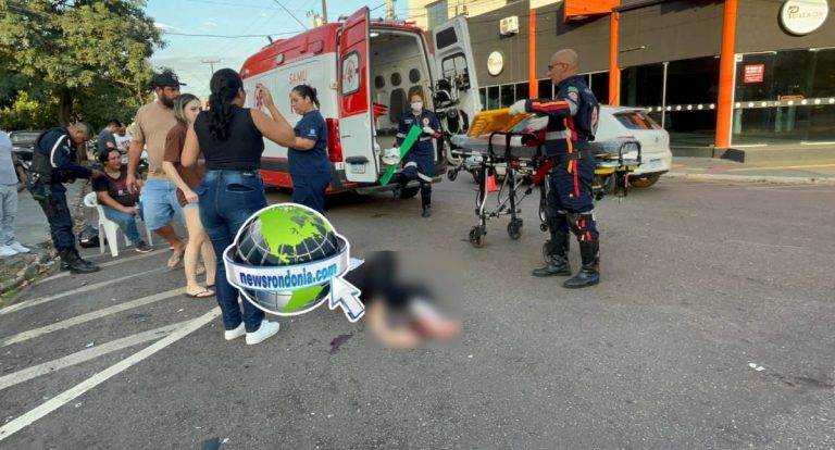 Acidente grave deixa duas mulheres feridas na Avenida Abunã, em Porto Velho