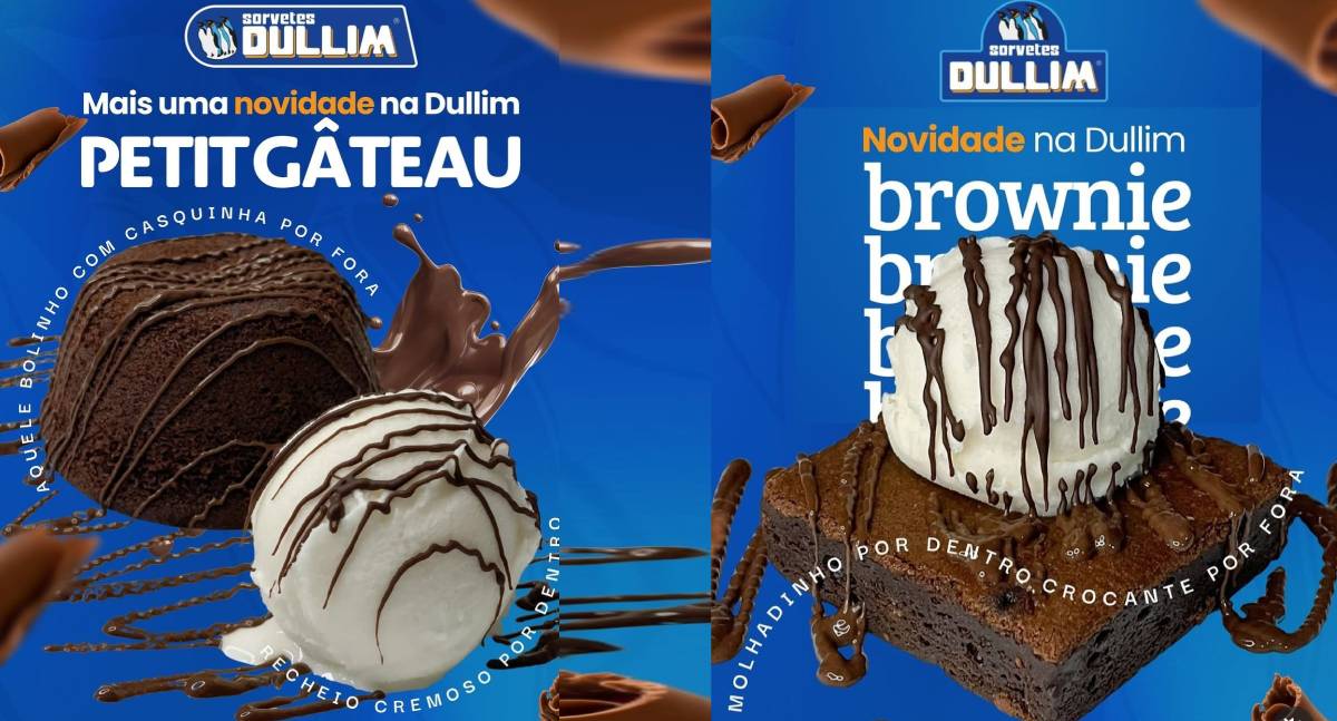 Agenda News: Dullim lança Brownie e Petit Gâteau para deixar seus momentos ainda mais doces