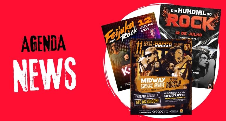 Agenda News: Grego Original agita Porto Velho com happy hour, feijoada e tributo especial no Dia Mundial do Rock - News Rondônia