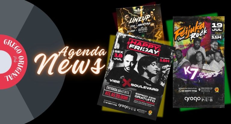 Agenda News: Semana no Grego Original tem happy hour, feijoada e tributos a clássicos nacionais e internacionais - News Rondônia