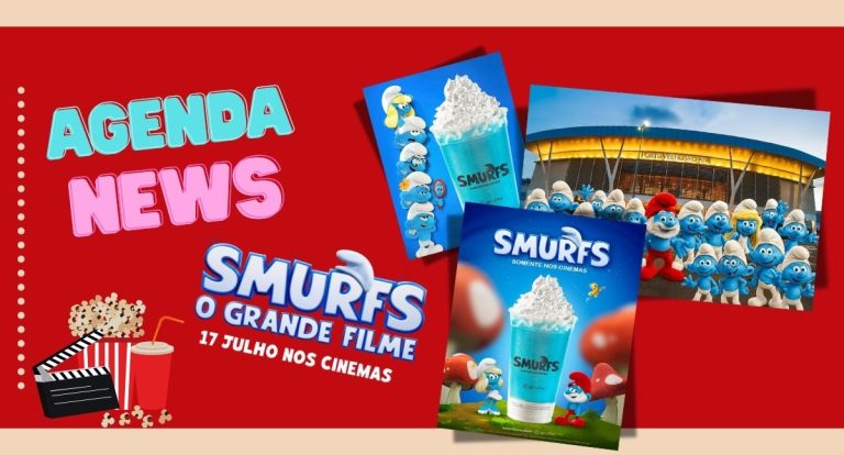 Agenda News: Smurfs invadem Porto Velho com estreia do filme e frappé azul da Go Coffee - News Rondônia