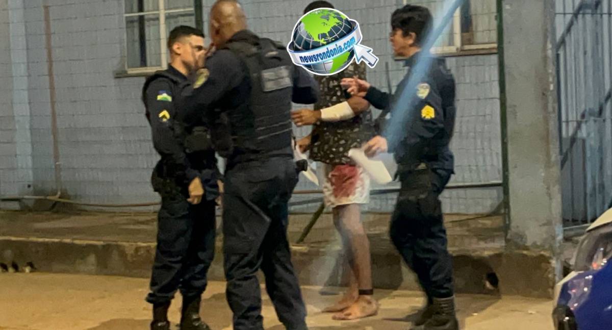 Apenado monitorado é esfaqueado durante briga com a esposa na zona sul