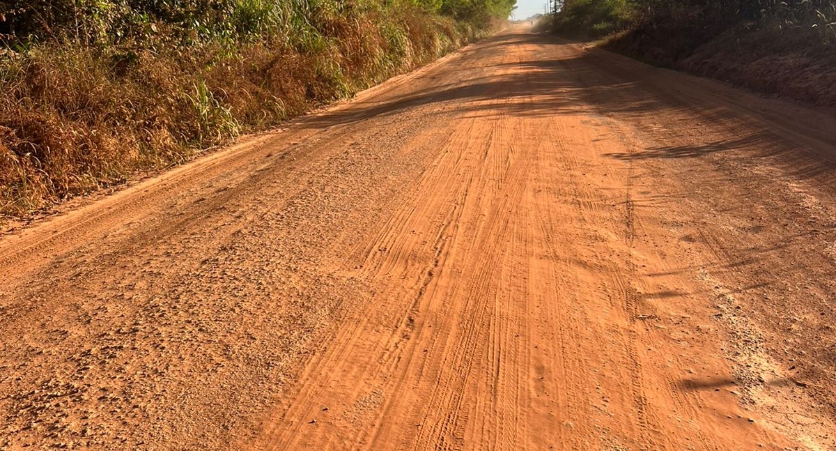 Após solicitação da deputada Lebrinha, Linha 78 Sul é recuperada em São Miguel do Guaporé