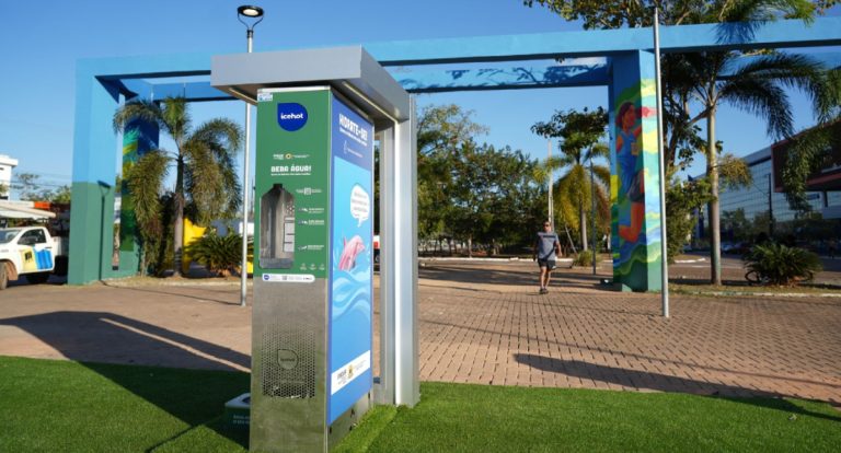 Bebedouro público no Espaço Alternativo de Porto Velho garante hidratação para pessoas e pets - News Rondônia