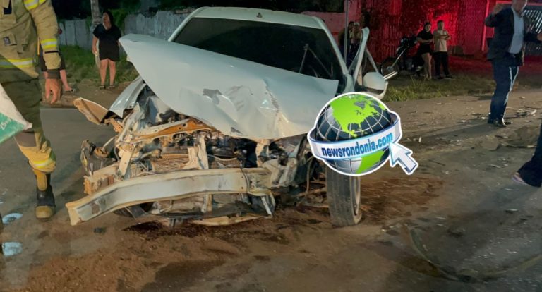 Caminhonete invade cruzamento e causa grave acidente na Pinheiro Machado em Porto Velho - News Rondônia