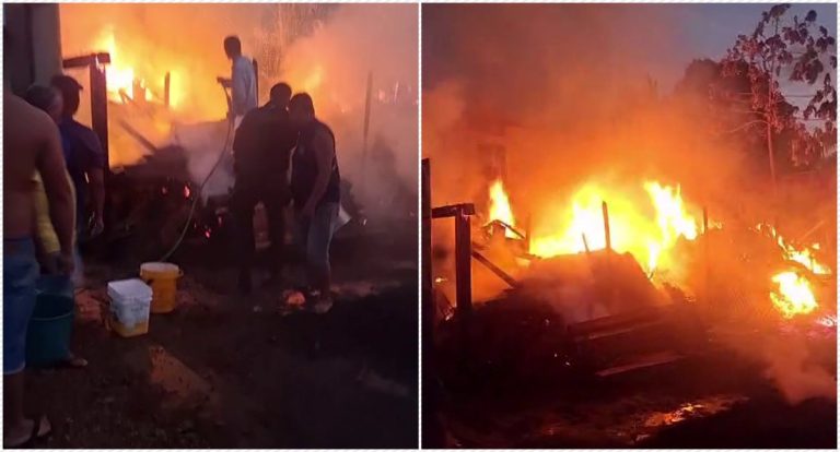 [VÍDEO] Moradores e policiais se mobilizam para conter incêndio na zona Leste de Porto Velho - News Rondônia
