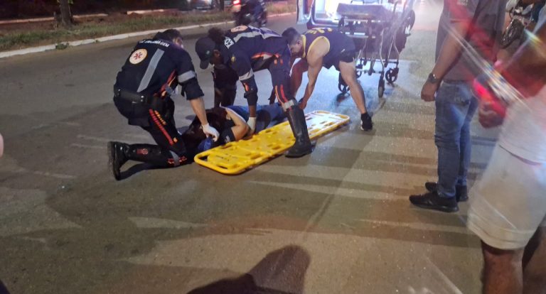 Ciclista é atropelada por carro na Avenida Guaporé em Porto Velho - News Rondônia