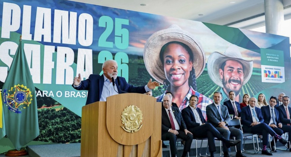 "Queremos consolidar o Brasil como celeiro do mundo", diz Lula ao lançar Plano Safra 2025/2026