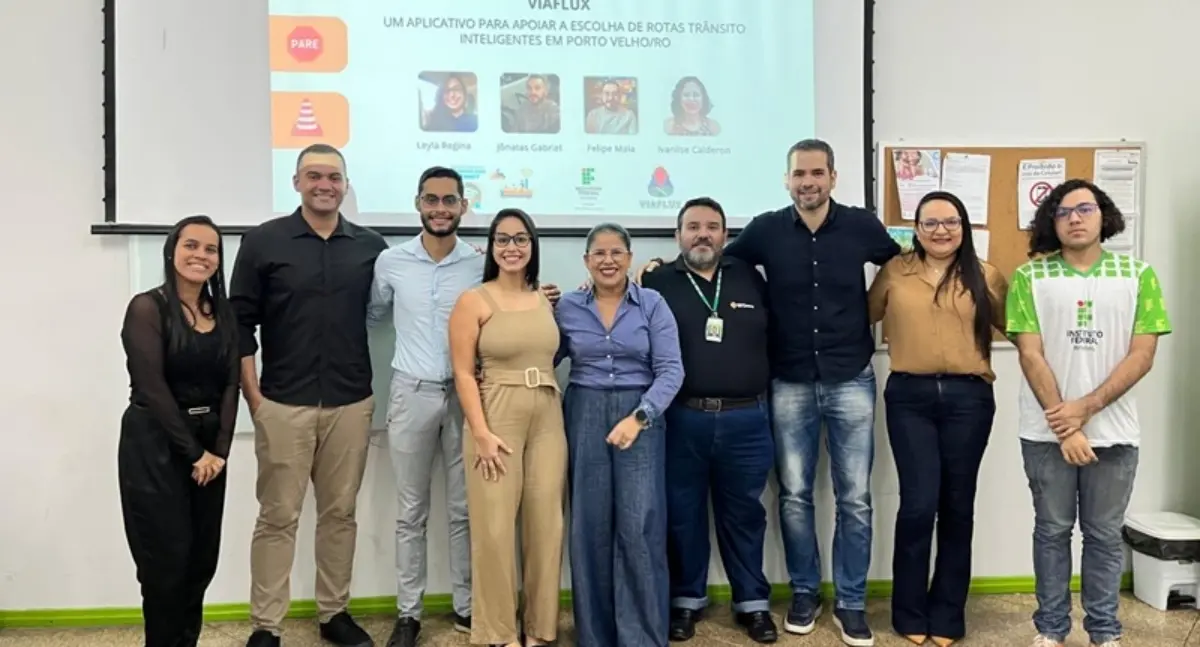 Acadêmicos do Zona Norte desenvolvem aplicativo para rotas inteligentes em Porto Velho