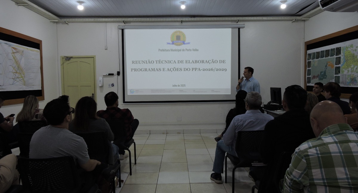 Capacitação reúne secretarias para planejamento de programas e ações do PPA 2026-2029