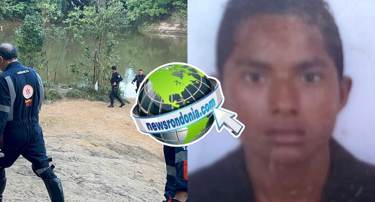 Confeiteiro morre afogado durante pescaria no Rio das Garças em Porto Velho