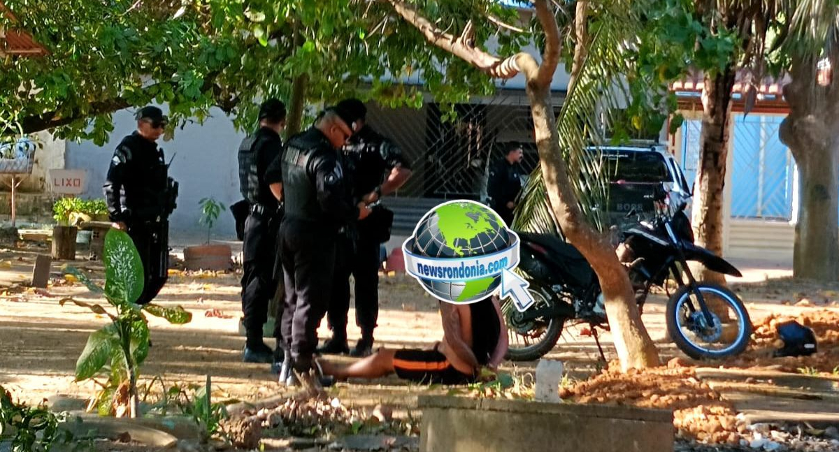 Criminoso é preso com moto roubada após perseguição na zona sul
