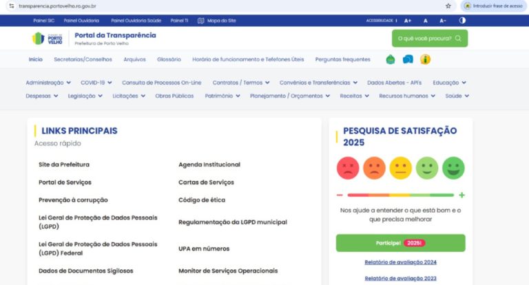 Educação de Porto Velho lidera transparência na gestão pública e serve de referência para outros órgãos - News Rondônia