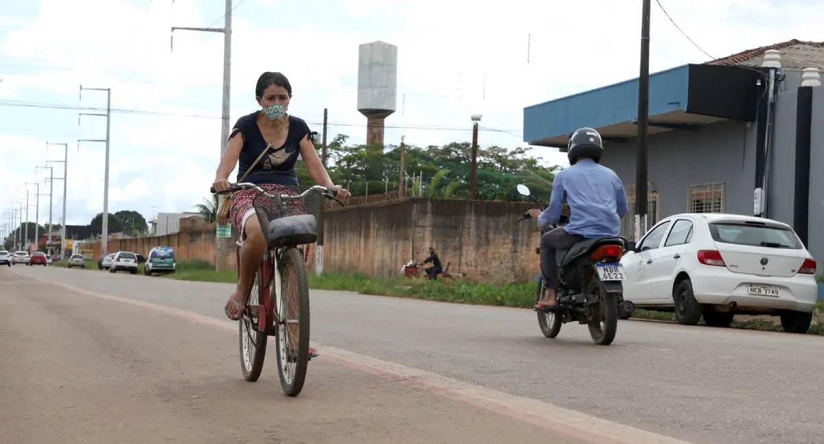 Educação e cuidados simples tornam o trânsito mais seguro para ciclistas em Porto Velho