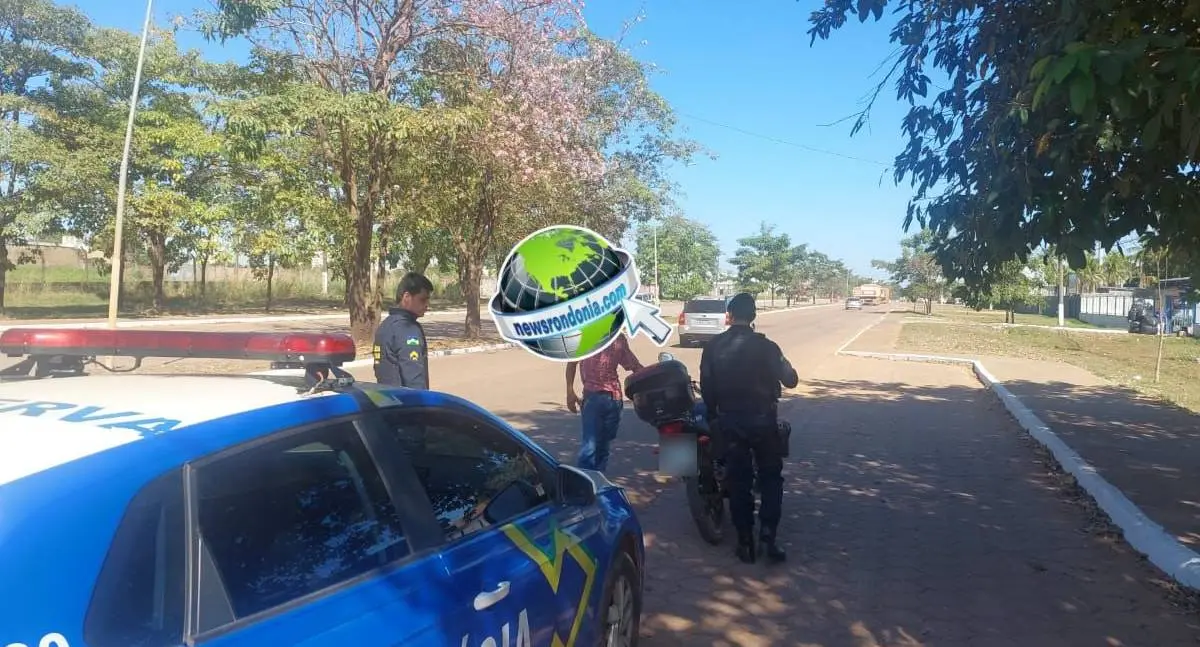 Equipe do Sargento Machado prende homem com moto roubada em Porto Velho