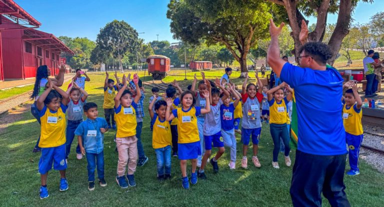 Estudantes de Cujubim Grande visitam Complexo Madeira-Mamoré e mergulham na história de Porto Velho