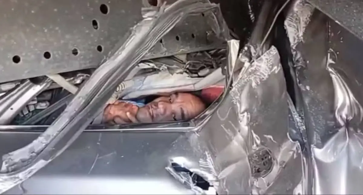 VÍDEO: Família sobrevive a acidente impressionante com carro esmagado em Alagoas