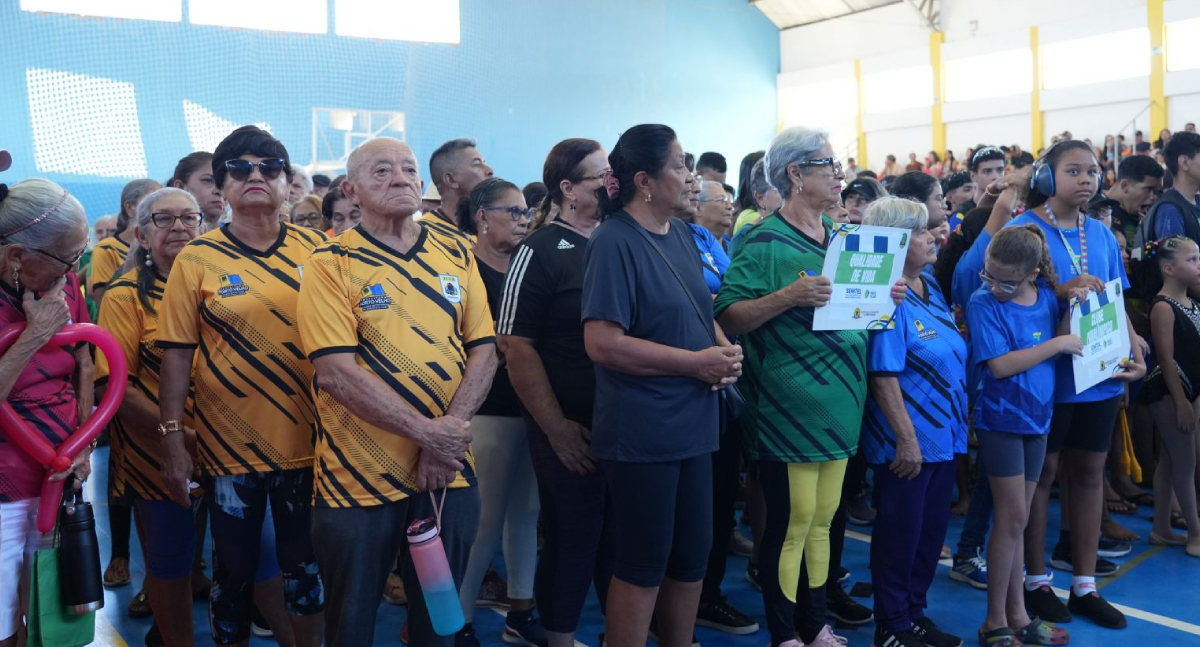 Festival de encerramento reúne mais de 2 mil alunos da rede esportiva municipal em Porto Velho