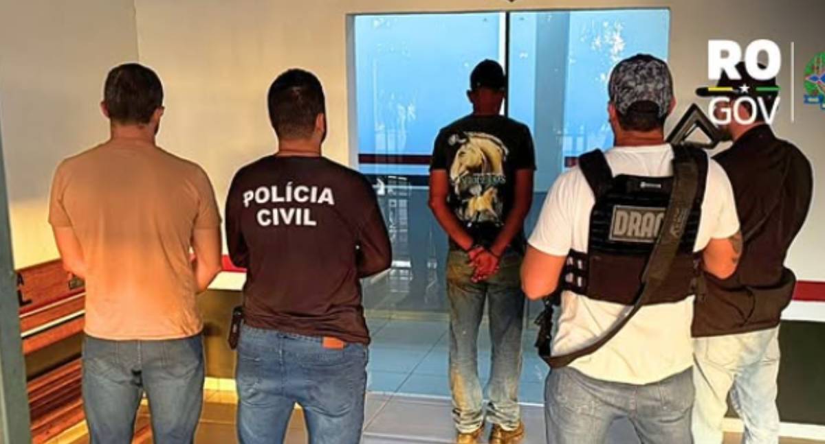 Foragido de alta periculosidade é preso em Rondônia em ação conjunta de Polícias Civis
