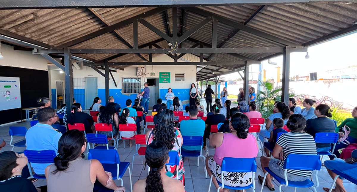 Defensoria Pública visita escolas em Porto Velho para divulgar o projeto Meu Pai Tem Nome
