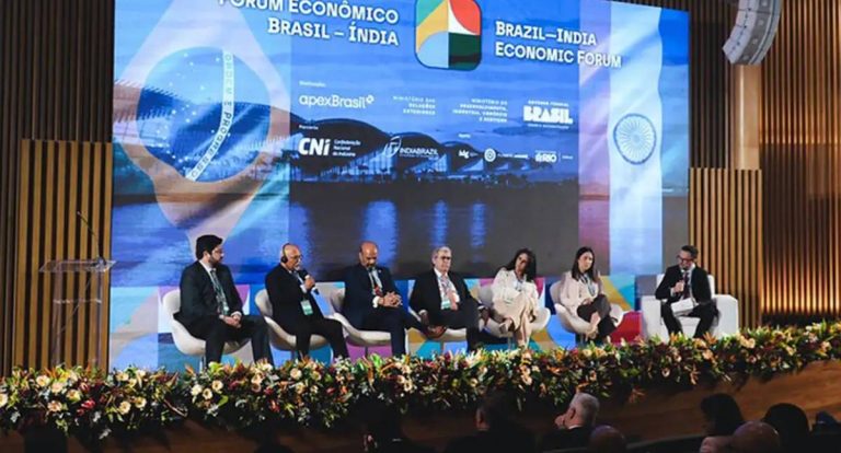Fórum econômico Brasil–Índia discute novas parcerias e impulsiona Comércio Bilateral