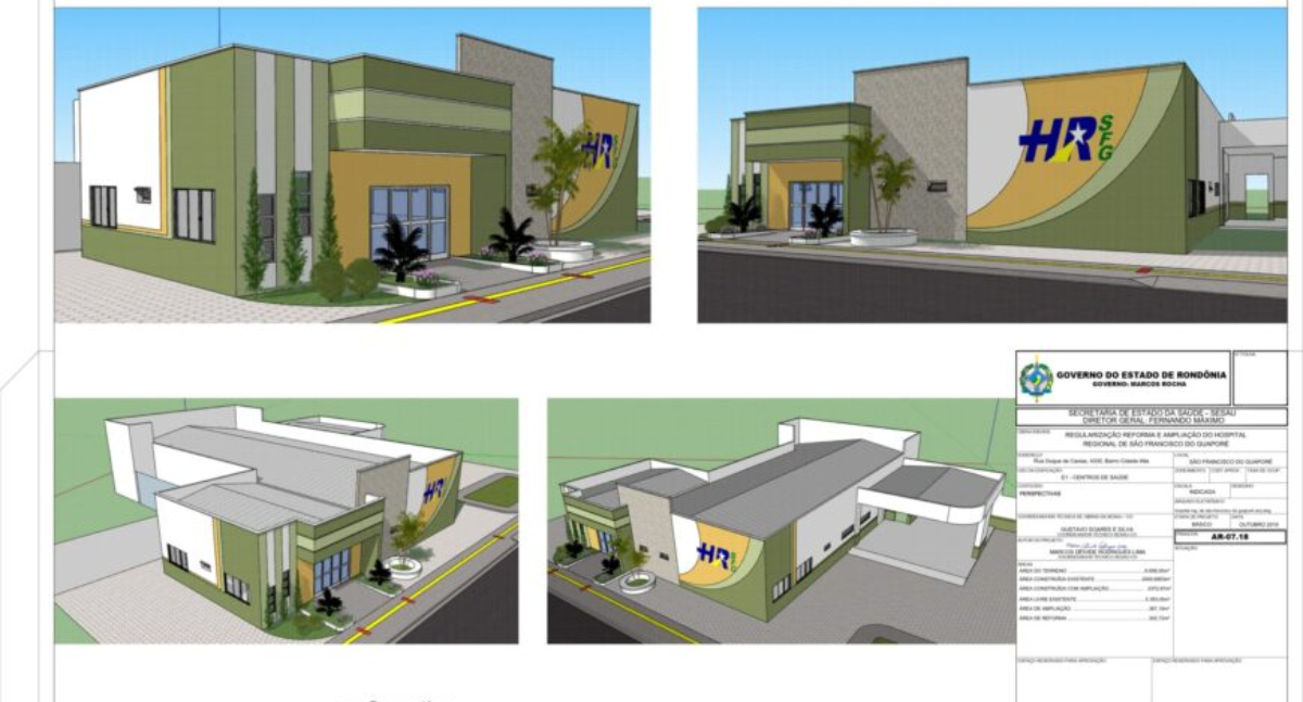 Governo de Rondônia amplia Hospital Regional de São Francisco do Guaporé para reforçar pronto-socorro e ambulatórios