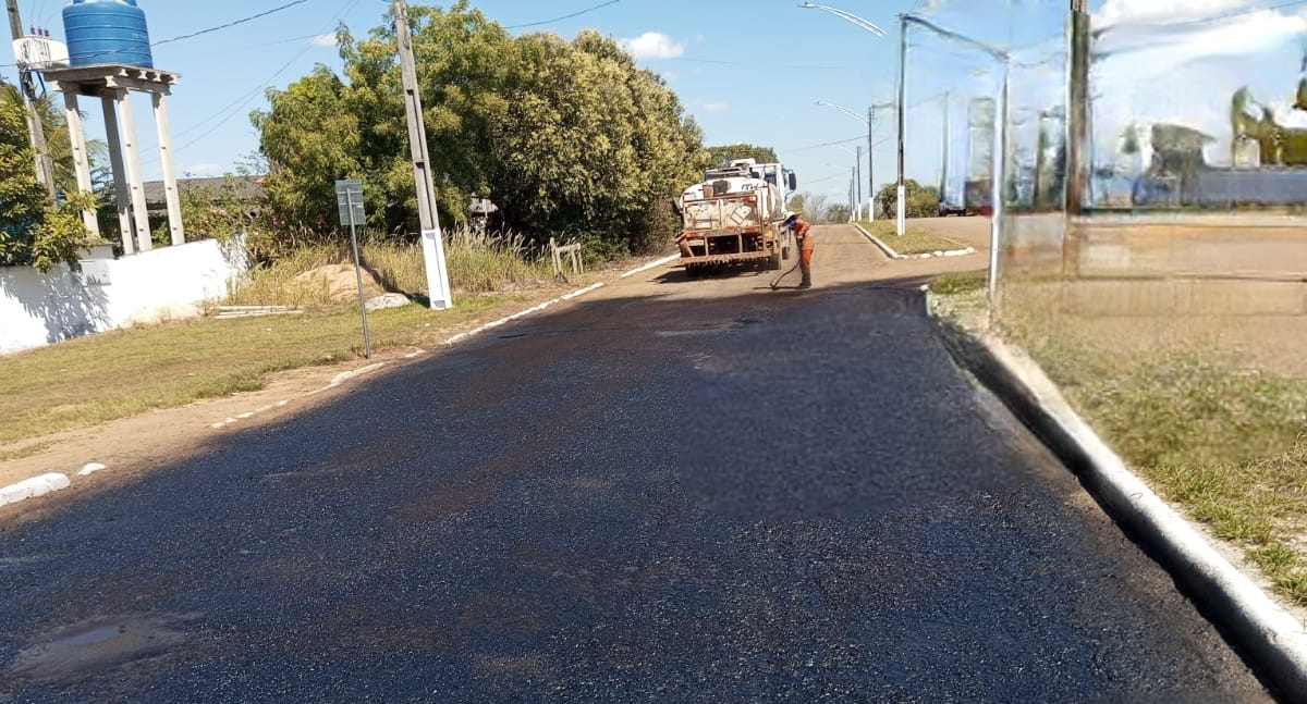 Governo de Rondônia recupera trecho da RO-499 em Alto Guarajus, distrito de Corumbiara